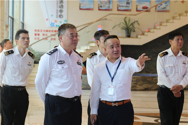 斗门海关领导一行莅临迈科智能开展改革开放40周年调研活动